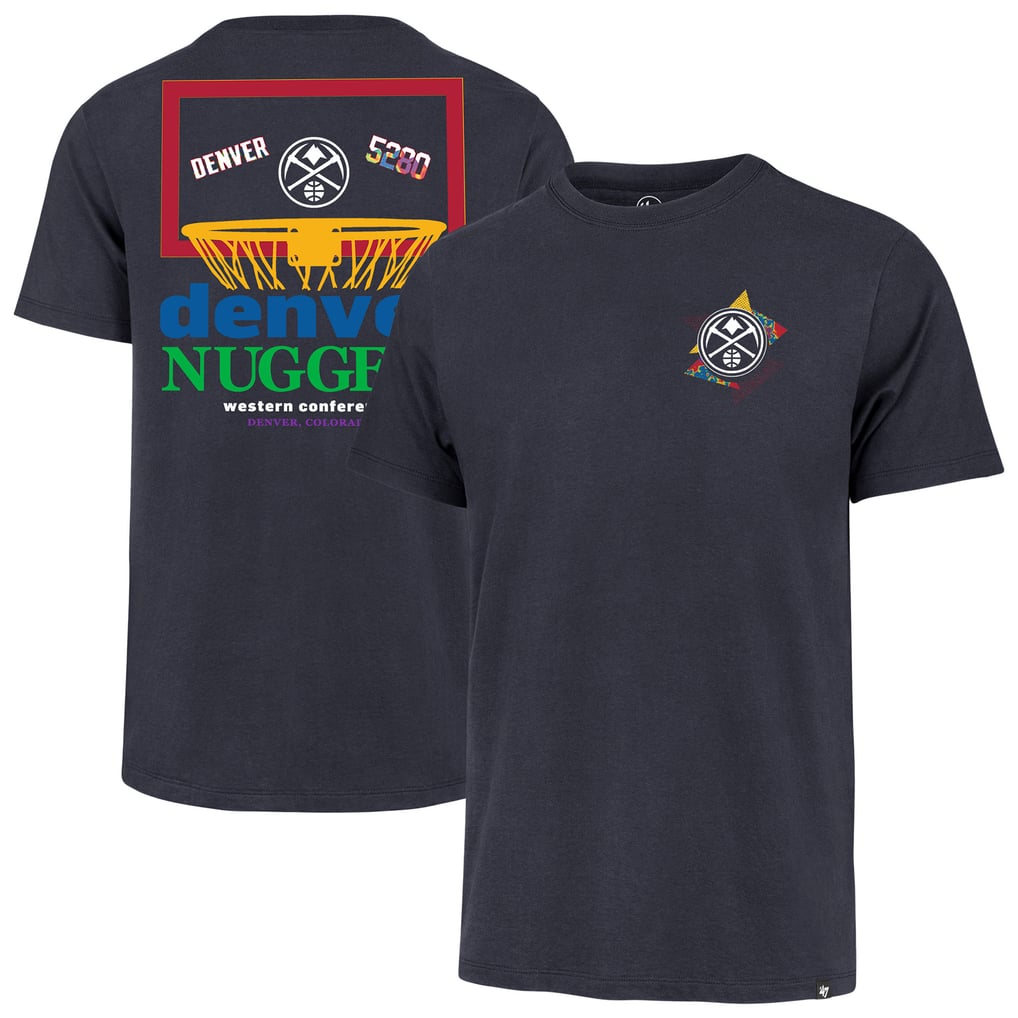  Denver Nuggets '47 City Edition Backboard T-Shirt - Blue